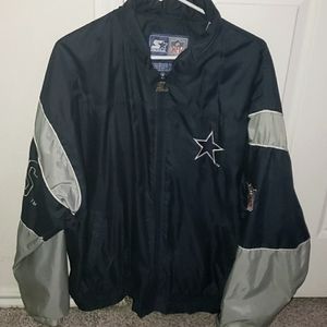 Dallas Cowboys Vintage Jacket, Starter NFL, Large